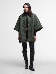 Barbour® Green Oakham Quilted Coat - Image 2 of 9