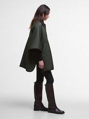 Barbour® Green Oakham Quilted Coat - Image 4 of 9