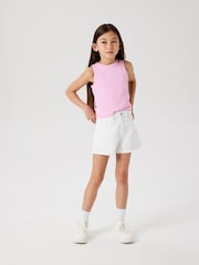 Name It White Mom High Waisted Denim Shorts - Image 1 of 4