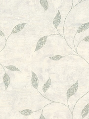 Graham & Brown Sage Boutique Ornamental Leaf A4 Wallpaper Sample - Image 2 of 3
