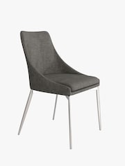 Centrepiece Grey Jupiter Dining Chairs Pair - Image 4 of 4