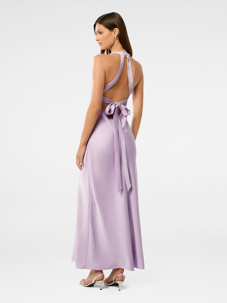 Forever New Audrey Satin Backless Maxi Dress - Imagen 5 de 5 Forever New Audrey Satin Backless Maxi Dress - Imagen 5 de 5