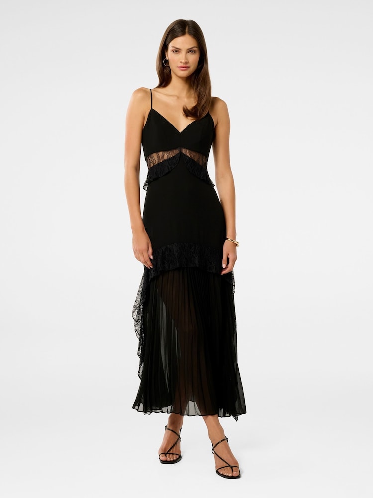 Forever New Lara Pleated Ruffle Maxi Dress - Imagen 1 de 4 Forever New Lara Pleated Ruffle Maxi Dress - Imagen 1 de 4