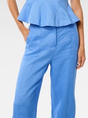 Forever New Blue Pure Penny Wide Leg Joggers - Image 3 of 5