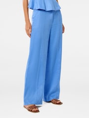 Forever New Blue Pure Penny Wide Leg Joggers - Image 4 of 5