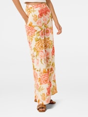 Forever New Cream Ingrid Wide Leg Trousers - Image 4 of 5
