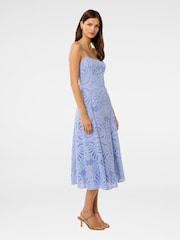 Forever New Blue Molly Embroidered Midi Dress - Image 2 of 4