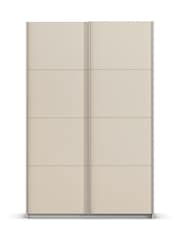 Rauch Champagne Cameron 1.3m Sliding Wood Semi Fitted Wardrobe - Image 2 of 6