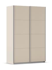 Rauch Champagne Cameron 1.3m Sliding Wood Semi Fitted Wardrobe - Image 3 of 6