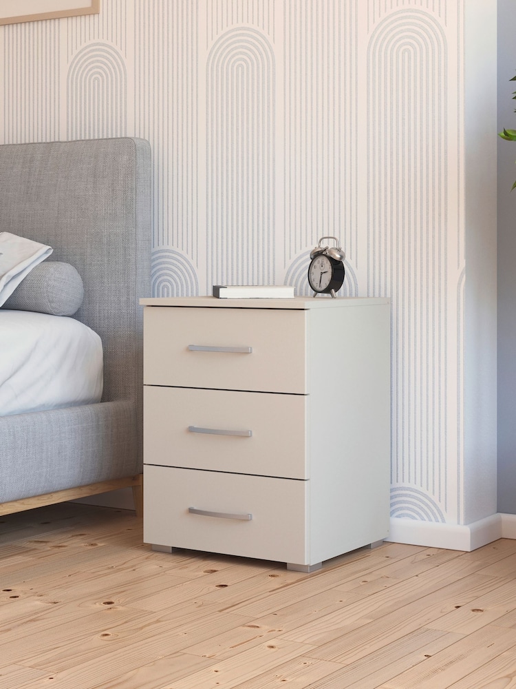 Rauch Champagne Cameron Bedside Table - Image 1 of 4