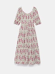 Mint Velvet Natural Floral Print Maxi Dress - Image 8 of 8