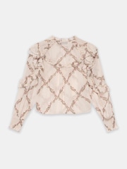 Mint Velvet Natural Floral Print Blouse - Image 8 of 8