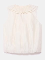 Mint Velvet White Ruffle Front Blouses - Image 8 of 8