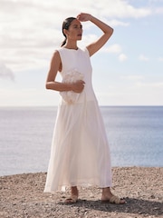 Mint Velvet White Maxi Dress - Image 5 of 8