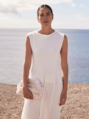 Mint Velvet White Maxi Dress - Image 6 of 8