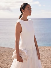 Mint Velvet White Maxi Dress - Image 7 of 8
