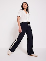 Mint Velvet Mix Polo Top - Image 2 of 7