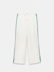 Mint Velvet White Side Stripe Trousers - Image 7 of 8