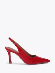 Carvela Red Corletta Sling Court Shoes - Image 1 of 4
