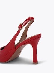 Carvela Red Corletta Sling Court Shoes - Image 4 of 4