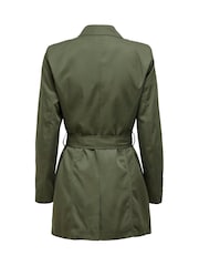 ONLY Double Breasted Classic Trench Coat - Imagen 4 de 4