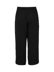 ONLY Black Culotte Palazzo Trousers With Belt - Image 7 of 7