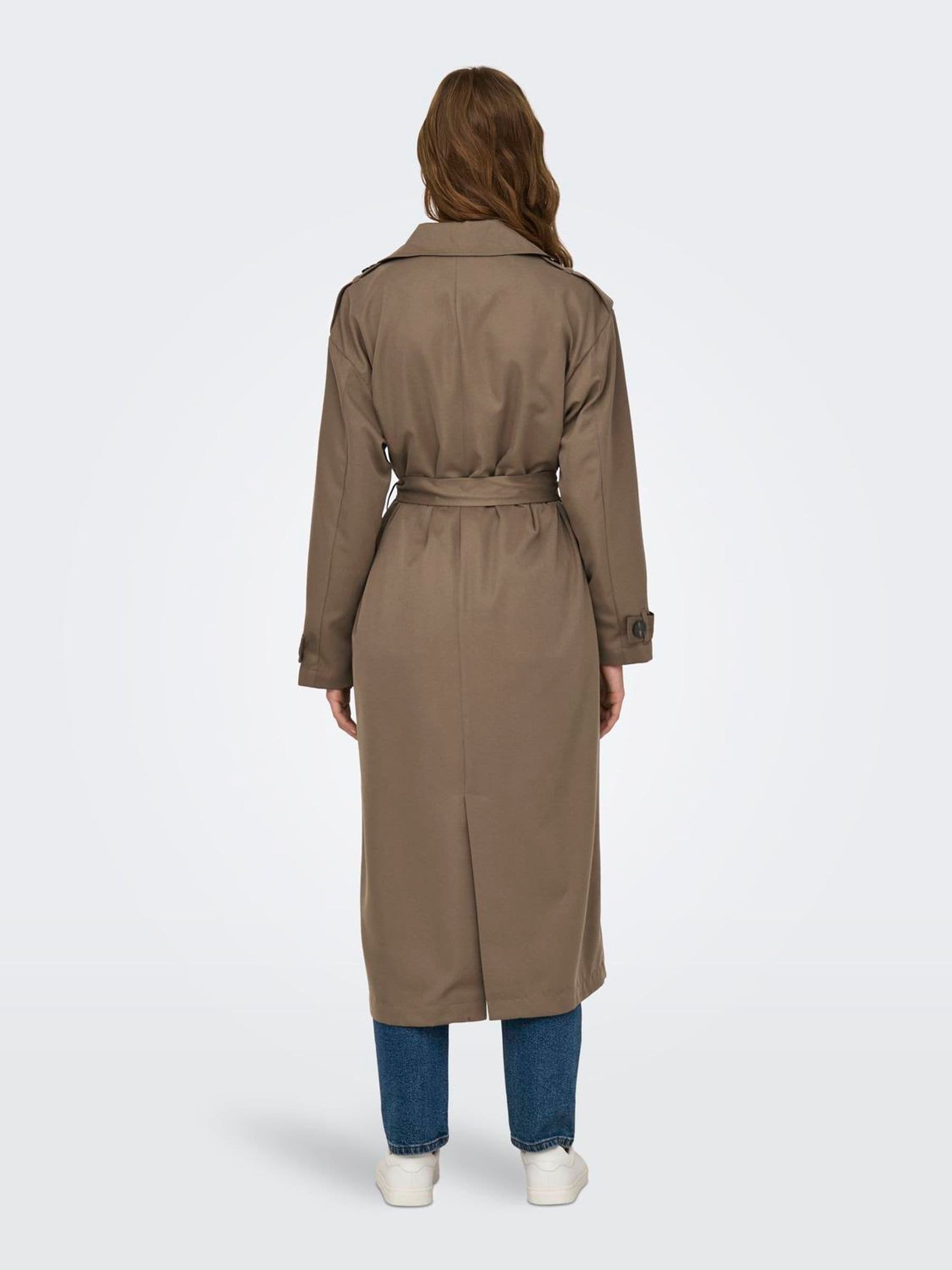 Buy ONLY Brown Long Trench Coat from Next USA