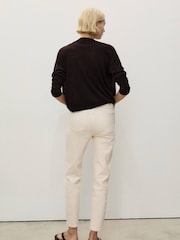 Mango Cream Mom Fit Slim Leg Jeans - Image 2 of 6
