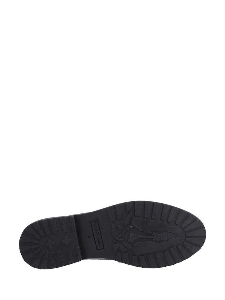 Hush Puppies Verity Patent Snaffle Black Loafers - Image 4 of 4