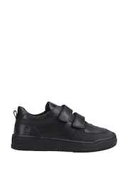 Hush Puppies Daxton Touch Fastening Black Shoes - Image 1 of 4