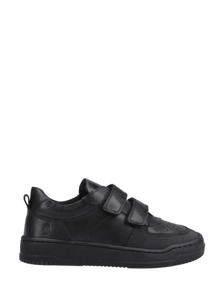 Hush Puppies Daxton Touch Fastening Black Shoes - Image 1 of 4