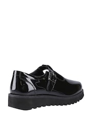 Hush Puppies Senior Florrie T-Bar Patent Black Shoes - Bild 3 von 4