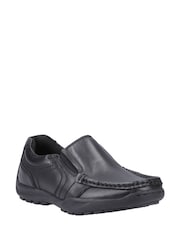 Hush Puppies Senior Morgan Slip On Black Shoes - Image 2 of 4