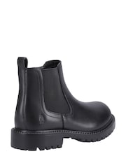 Hush Puppies Senior Ariella Chelsea Black Boots - Image 3 of 4