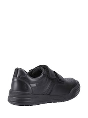Hush Puppies Junior Sully Touch Fastening Black Shoes - Image 2 of 3