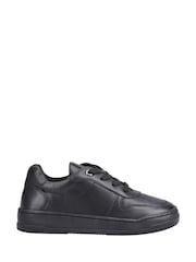 Hush Puppies Senior Dougie Lace Black Shoes - Image 1 of 4