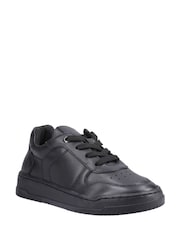 Hush Puppies Senior Dougie Lace Black Shoes - Image 2 of 4
