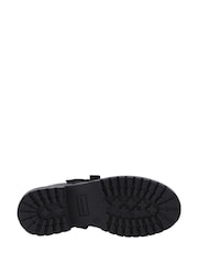 Hush Puppies Senior Astrid Bow Patent Black Shoes - Imagen 4 de 4