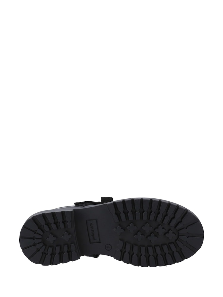 Hush Puppies Senior Astrid Bow Patent Black Shoes - Imagen 4 de 4