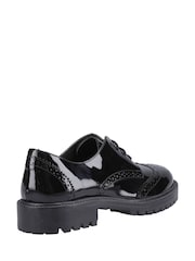 Hush Puppies Senior Athena Patent Black Shoes - Imagen 2 de 3