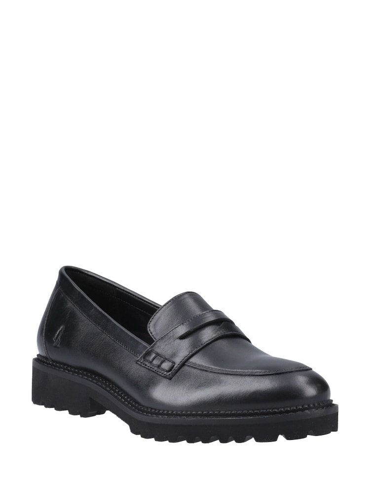 Hush Puppies Senior Grazia Black Loafers - Imagen 2 de 4
