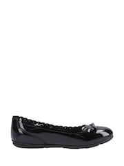 Hush Puppies Lillie Patent Black Ballerinas - Image 1 of 3