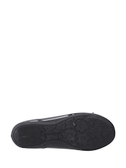 Hush Puppies Lillie Patent Black Ballerinas - Image 3 of 3