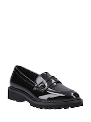 Hush Puppies Senior Grazia Patent Black Loafers - Image 3 of 4