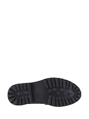 Hush Puppies Senior Grazia Patent Black Loafers - Image 4 of 4