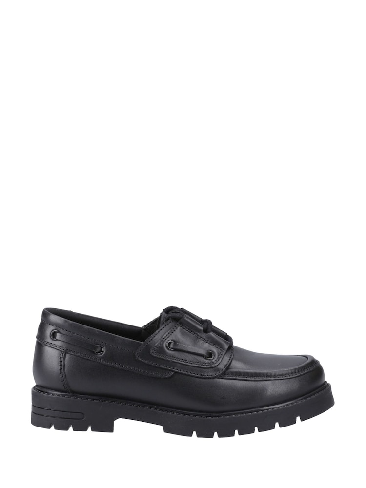 Hush Puppies Junior Lucy Black Shoes - Image 1 of 3