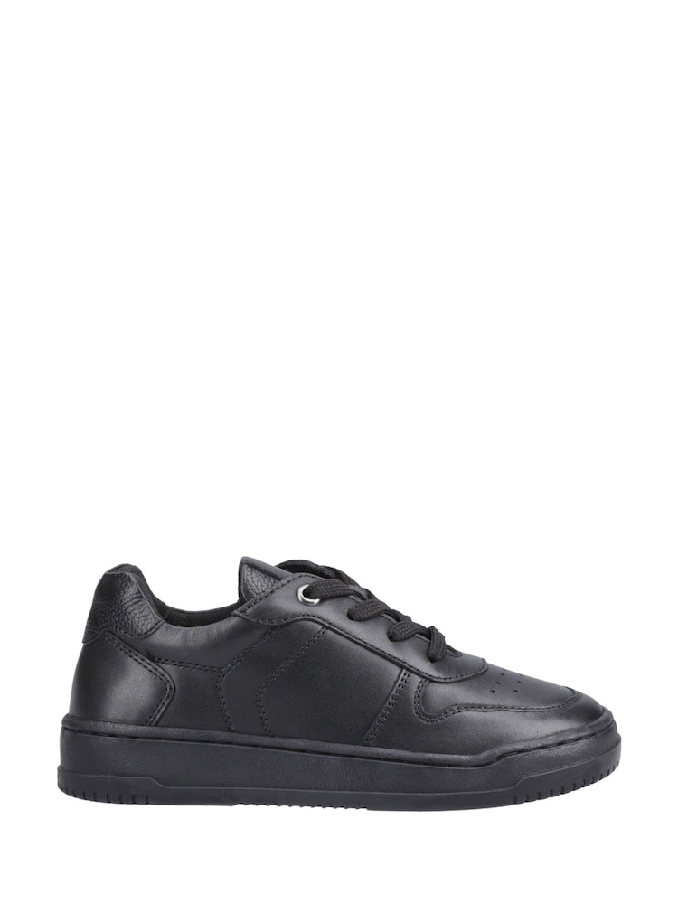 Hush Puppies Junior Dougie Lace Black Shoes - Image 1 of 3