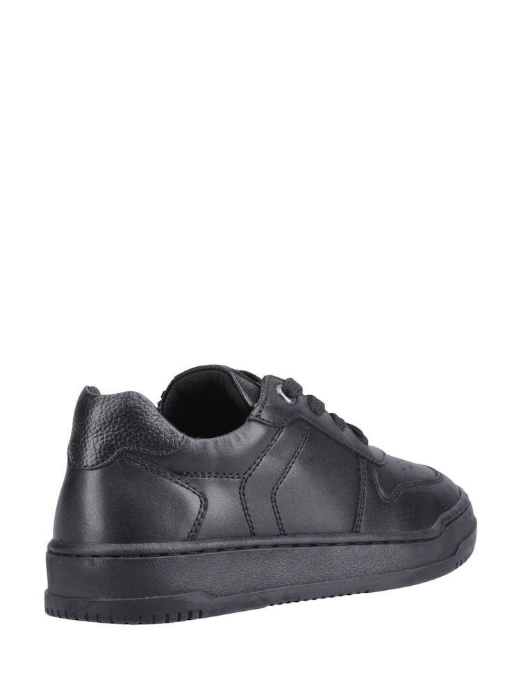 Hush Puppies Junior Dougie Lace Black Shoes - Image 2 of 3