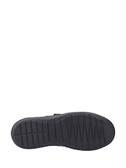 Hush Puppies Senior Sully Touch Fastening Black Shoes - Image 4 of 4