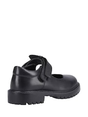 Hush Puppies Senior Astrid Bow Black Shoes - Image 3 of 4